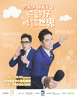 ◎ Talk Show《何基佑 棟篤K之細路仔唔識世界》直度海報。