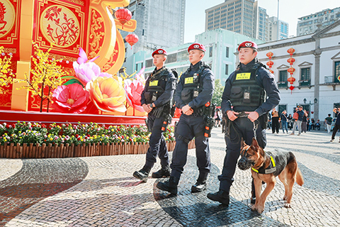 ◎ 治安警察局農曆新年期間警務措施。