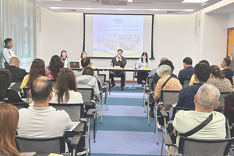 ◎ 市政署辦「零售鮮活食品場所的登記制度」講解會。